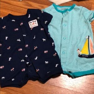 Newborn shorts jumpers